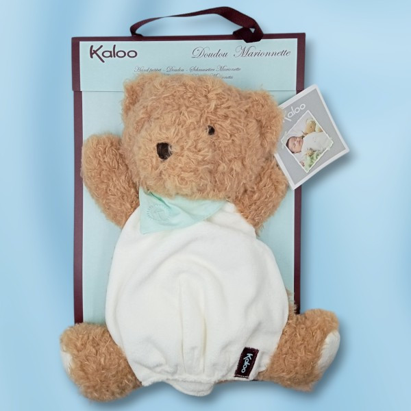 Ours KALOO doudou Les Amis marionnette