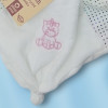 Licorne TENDERTOYS doudou plat blanc et rose