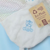 Licorne TENDERTOYS doudou hochet plat blanc et bleu