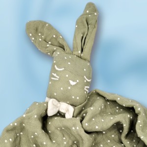 Lapin ATMOSPHERA doudou lange vert