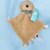 Chien TEX BABY Carrefour doudou plat beige