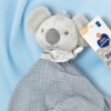 Koala MOTS D'ENFANTS doudou plat gris phosphorescent