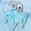 Koala MOTS D'ENFANTS doudou plat bleu phosphorescent