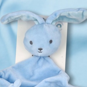 Lapin MES PETITS CAILLOUX bleu