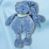 SOS doudou ours NATTOU Lapidou bleu en tissu recyclé