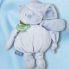 SOS doudou ours NATTOU Lapidou bleu clair en tissu recyclé