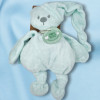 SOS doudou ours NATTOU Lapidou vert menthe en tissu recyclé