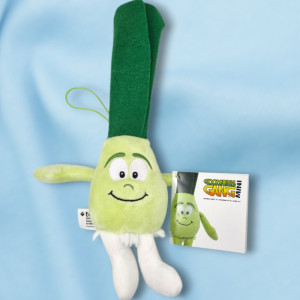 SOS doudou peluche poireau goodness gang verte 30 cm