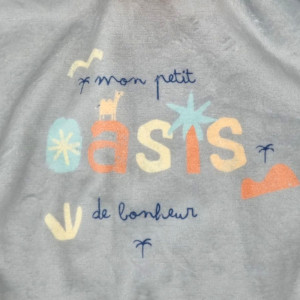 Éléphant MOTS D'ENFANTS Leclerc gris