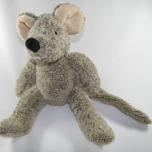 Doudou Souris NOUNOURS marron 