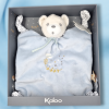SOS doudou ours KALOO Perle bleu plat noeuds dans les coins K969956