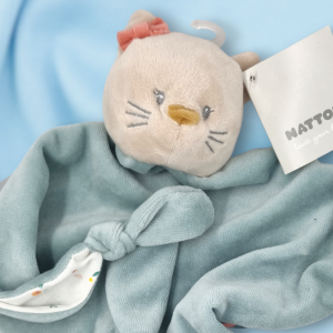 Lana le chat NATTOU doudou plat