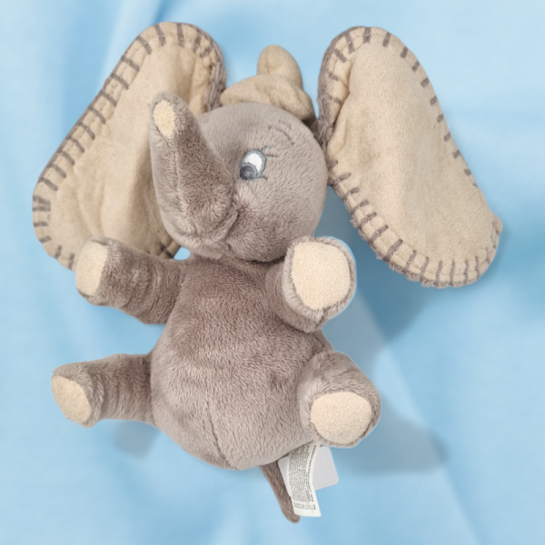 peluche éléphant Dumbo Nicotoy Disney gris