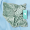 SOS doudou crocodile TEX Carrefour plat vert