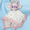 SOS doudou Angel DISNEY NICOTOY plat en lange blanc et tour velours rose