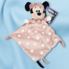 SOS doudou Minnie Disney carré plat  rose qui brille dans le noir phosphorescent