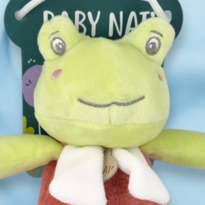 Grenouille BABY NAT vert et rose