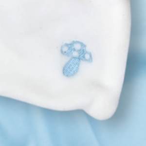 Écureuil BABY NAT marron et bleu