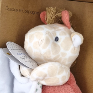 Girafe DOUDOU ET COMPAGNIE Couleurs Savane