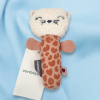 SOS doudou chat VERTBAUDET hochet panthère terracotta