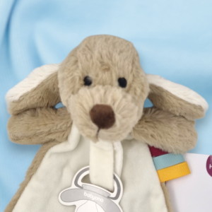 Chien BABYONO beige et blanc