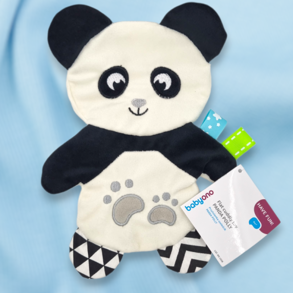 Panda BABYONO blanc et noir