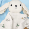Lapin Bout'chou Monoprix carré plat blanc