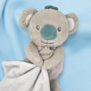 Koala BABY NAT plat gris et bleu