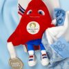Phryge mascotte JO Paris 2024 Jeux Olympiques plat