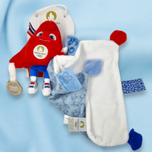 Phryge mascotte JO Paris 2024 Jeux Olympiques plat