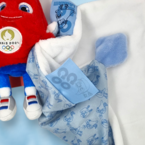Phryge mascotte JO Paris 2024 Jeux Olympiques plat