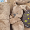 Lapin Nattou lapidou marron Moka couverture