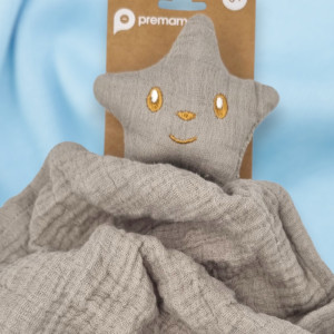 Etoile Prémaman Orchestra doudou lange gris