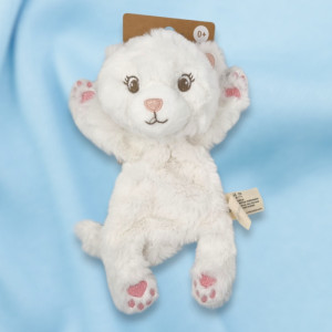 SOS doudou chat PREMAMAN Orchestra blanc
