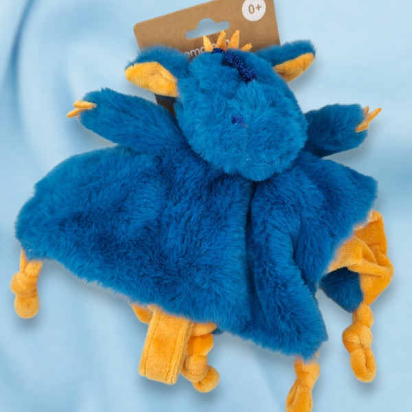 SOS doudou dragon PREMAMAN Orchestra bleu