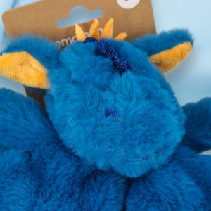 Dragon Prémaman Orchestra doudou bleu