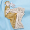 Singe  carré plat beige