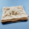 Mouton OBAIBI doudou plat beige, spirales