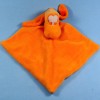 Pluto le chien Disney TEX CARREFOUR doudou plat orange