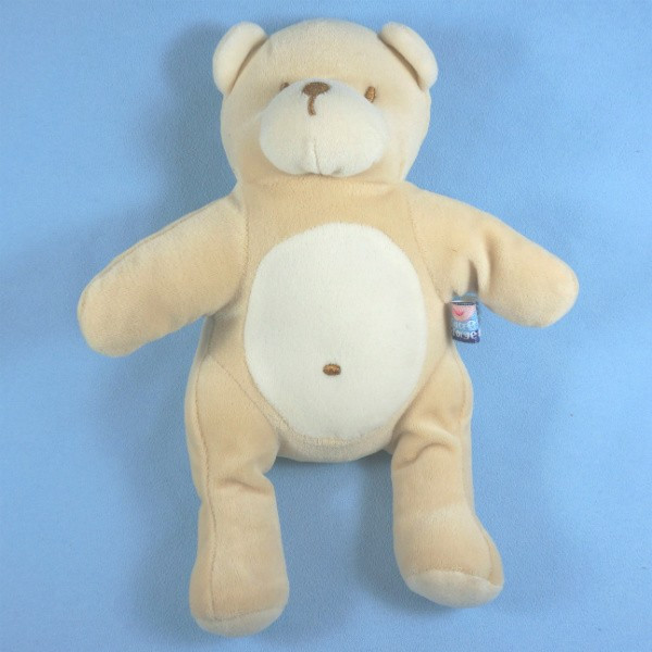 Ours SUCRE D'ORGE doudou beige