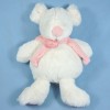 Souris DOUDOU ET COMPAGNIE blanc et rose GM