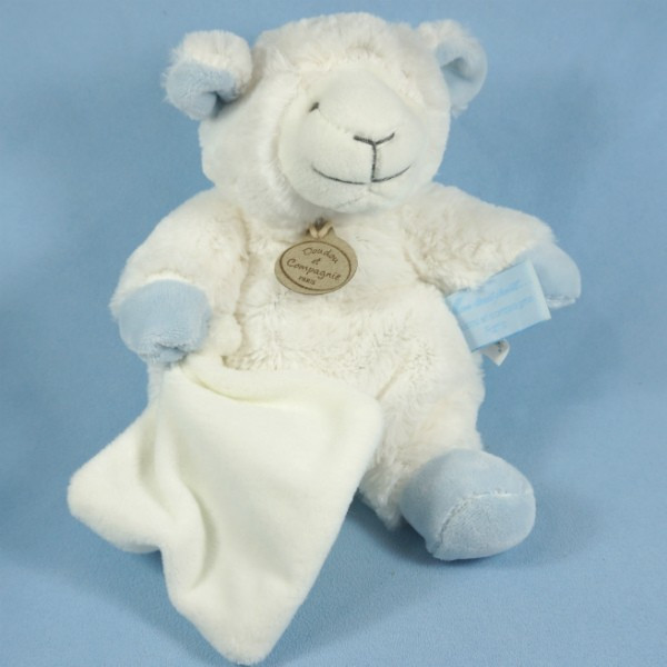 Agneau DOUDOU ET COMPAGNIE bleu Mon tout petit...