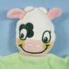 Vache SIPLEC doudou plat vert