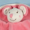 Souris SUCRE D'ORGE doudou Doumou rose