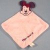 Doudou Minnie DISNEY Carré plat rose