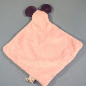 Doudou Minnie DISNEY Carré plat rose