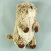 Marmotte TODADOU doudou marron et blanc