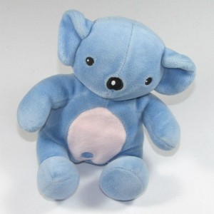 Koala Pommette doudou peluche bleu