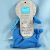 Lapin LIFESTYLE doudou bleu étoiles