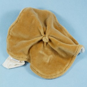 Lapin DOUDOU ET COMPAGNIE bio plat beige